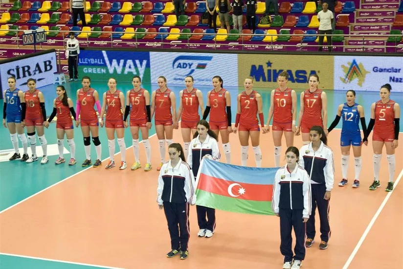 ​Azərbaycanın voleybol yığması Avroliqanın ilk final oyununda qələbə qazanıb