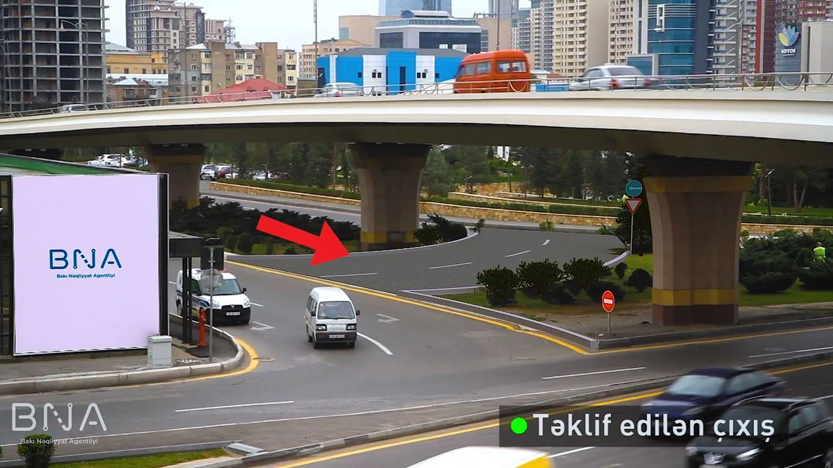Bakı Nəqliyyat Agentliyi paytaxtın Xətai rayonunda nəqliyyatın sıxlığının azaldılması üçün təklif hazırlayıb