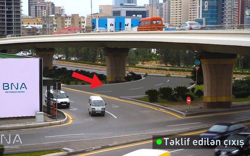Bakı Nəqliyyat Agentliyi paytaxtın Xətai rayonunda nəqliyyatın sıxlığının azaldılması üçün təklif hazırlayıb