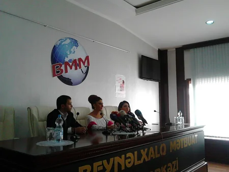 Xalq artisti Fidan Hacıyeva mətbuat konfransı keçirib