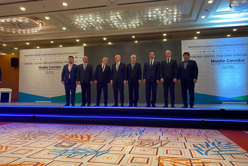 Ankara sums up work of Trans-Caspian transport route for 2021