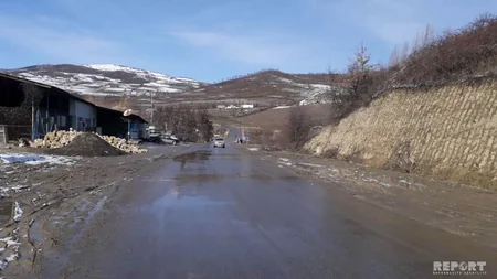Qubada yağan qarın törətdiyi fəsadlar aradan qaldırılıb - FOTO - VİDEO