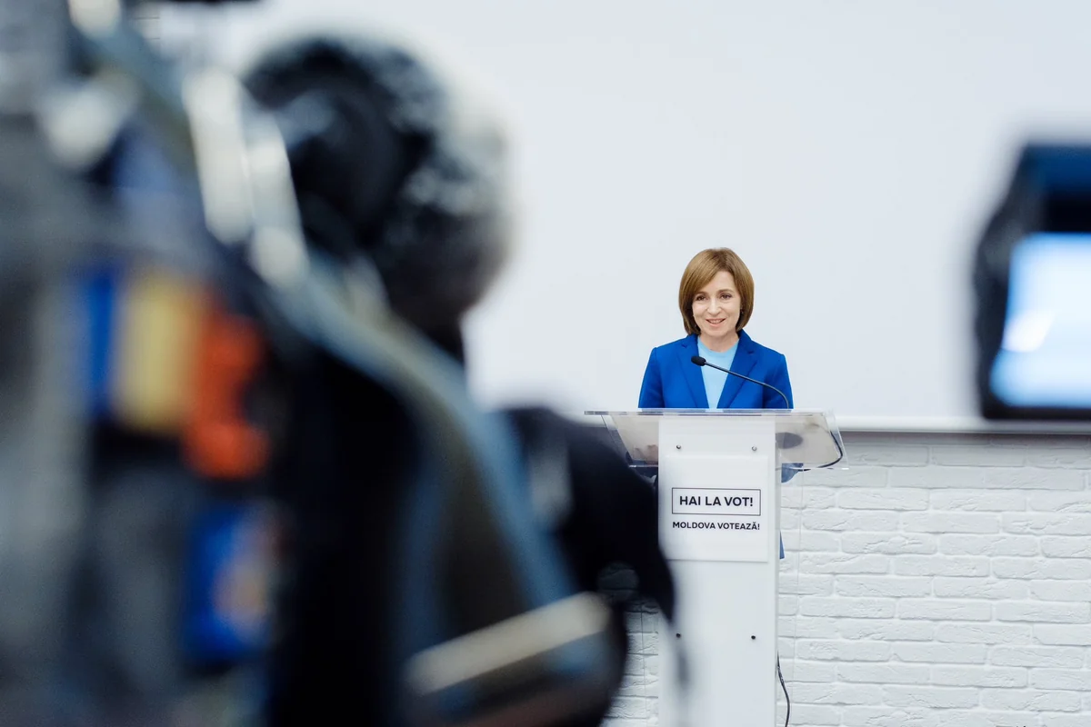 Sandu declares her victory in Moldovan presidential election