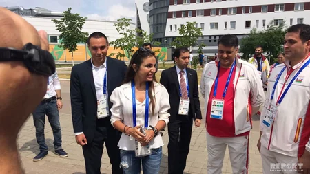 Лейла Алиева встретилась с азербайджанской делегацией на II Европейских играх Минск-2019