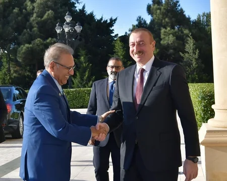 Azərbaycan və Pakistan prezidentləri görüşüb - YENİLƏNİB