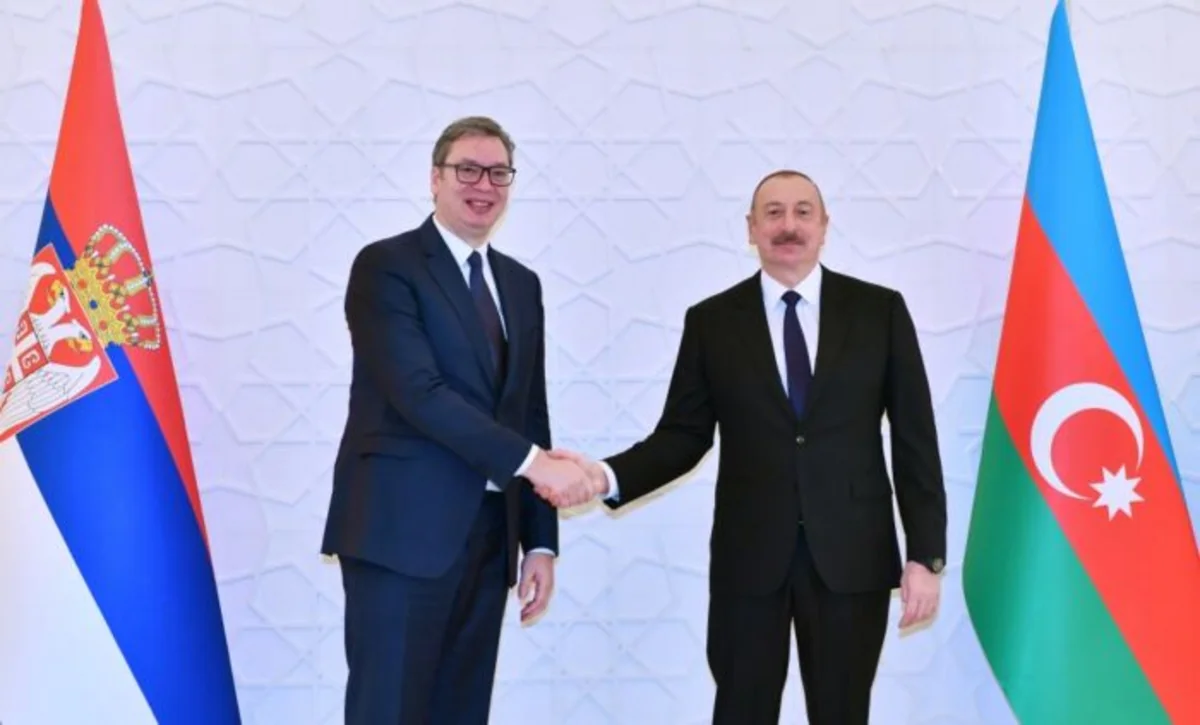 Президент Сербии поздравил азербайджанского лидера