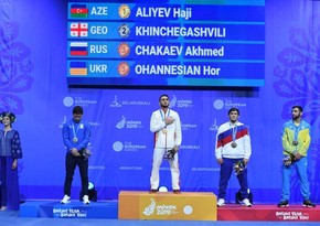 Wrestler Aliyev bags Azerbaijan’s second gold at Minsk 2019