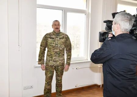 Prezident İlham Əliyevin Füzuli və Şuşaya səfərindən - FOTOREPORTAJ