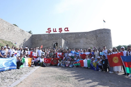 Participants of 6th Summer Camp for Diaspora Youth visit Shusha