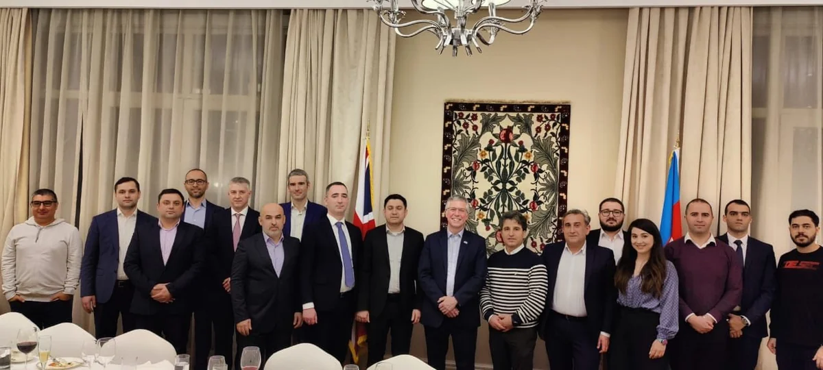 Ambassador Auld meets with Azerbaijan's leading cybersecurity experts