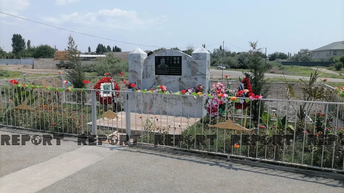 В Кюрдамире сдан в пользование родник памяти шехида