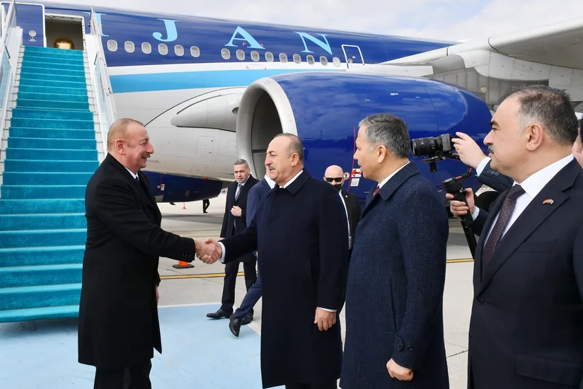 Prezident İlham Əliyev Türkiyəyə işgüzar səfərə gedib - YENİLƏNİB