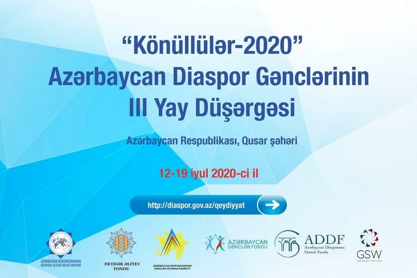 Diaspor Gənclərinin III Yay Düşərgəsi təxirə salındı