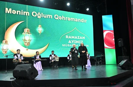 Leyla Aliyeva and Arzu Aliyeva attend Iftar ceremony with mothers of martyrs