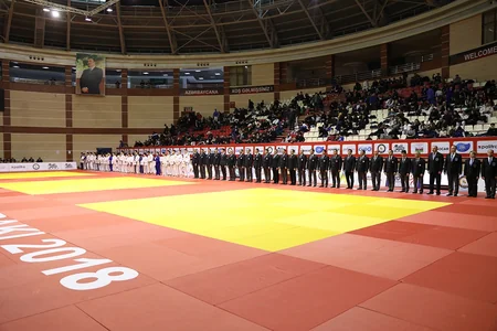 Gənc cüdoçular arasında Azərbaycan birinciliyinin açılış mərasimi keçirilib