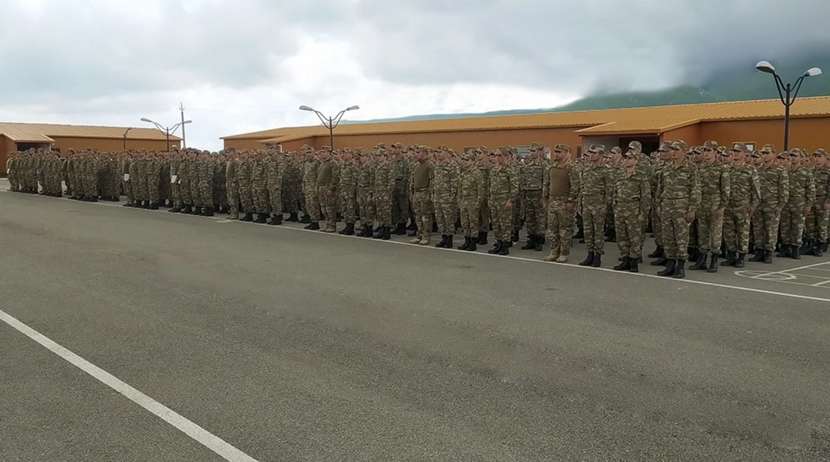 Training session for reservists underway in Azerbaijan