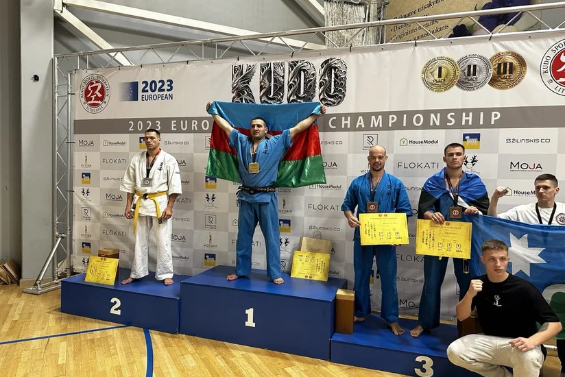 Azərbaycan karateçiləri Avropa çempionatında 3 qızıl və 1 gümüş qazanıblar