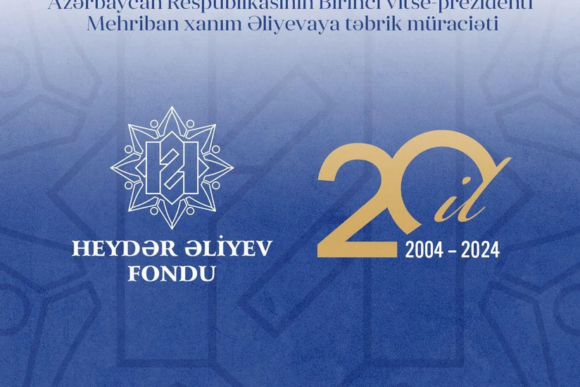 Mədəniyyət ictimaiyyətindən Heydər Əliyev Fondunun 20 illiyi münasibətilə Birinci vitse-prezidentə təbrik
