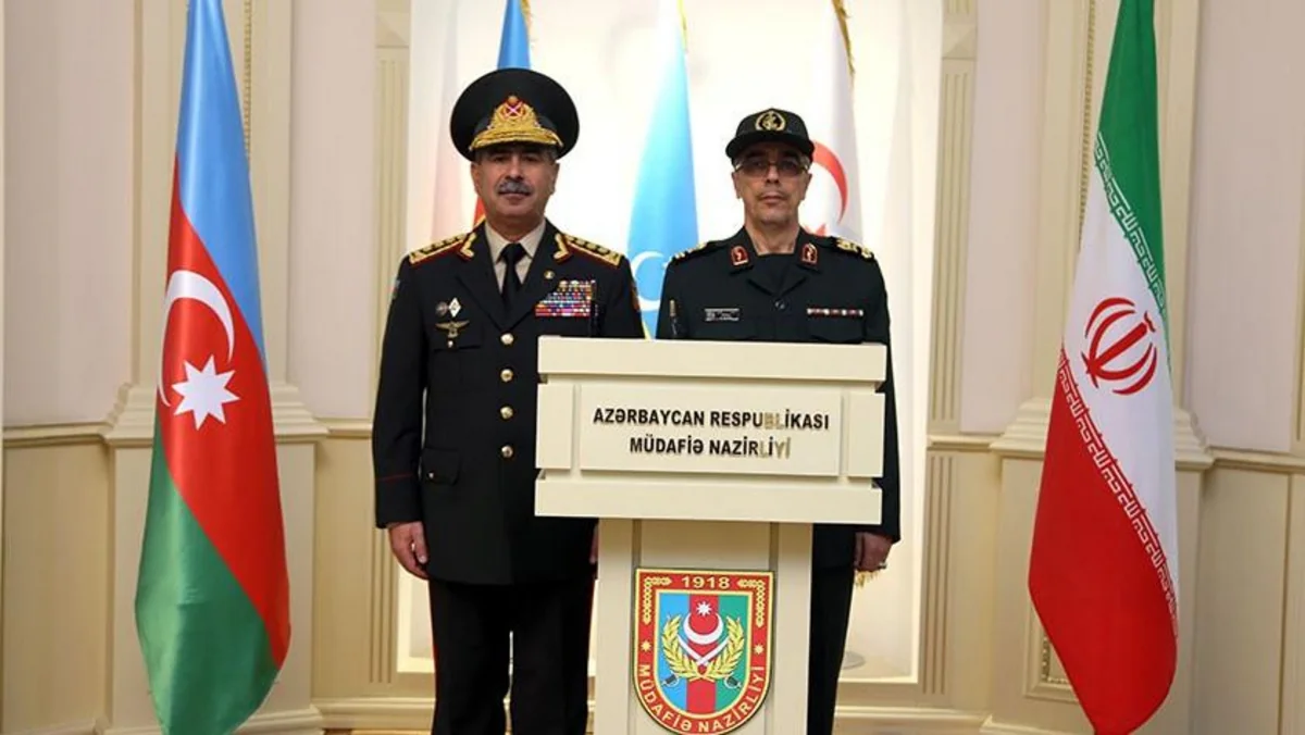 Azerbaijani Defense Minister holds phone conversation with Iran’s Chief of General Staff 