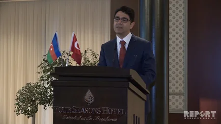 İstanbulda 28 May - Respublika Günü münasibəti ilə təntənəli mərasim keçirilib