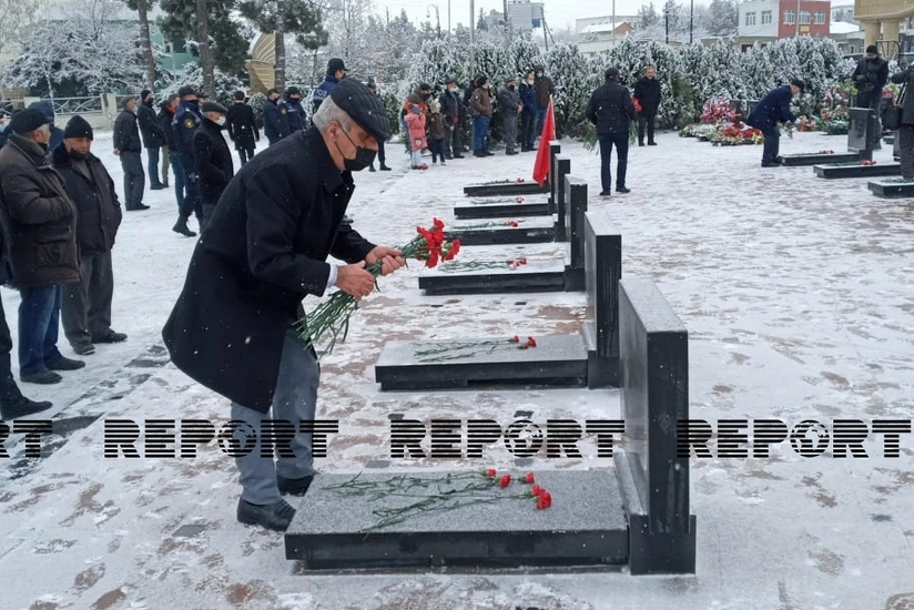 20 Yanvar şəhidlərinin xatirəsi Qubada anılıb