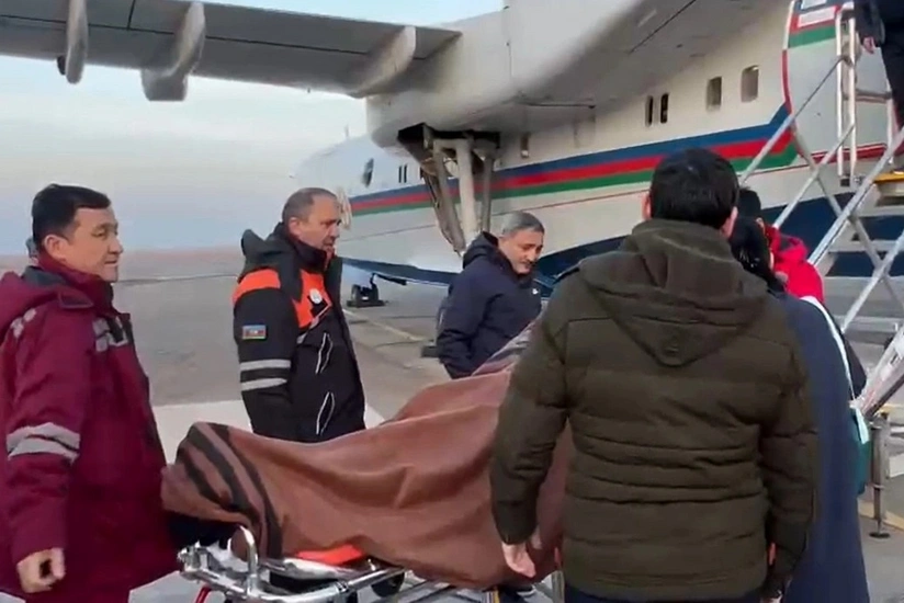 Təyyarə qəzasında xəsarət alan Qırğızıstan vətəndaşları dekabrın 30-da vətənə göndəriləcəklər