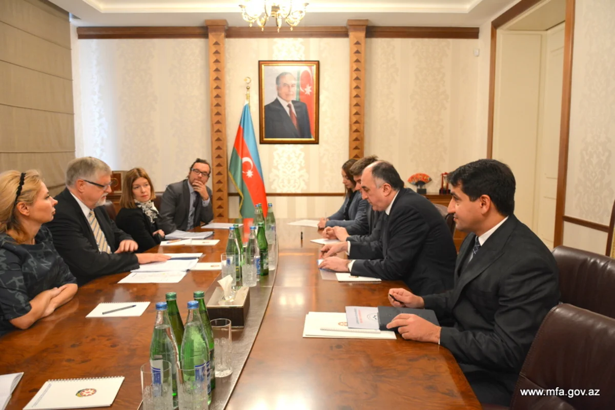 Elmar Məmmədyarov Avropa İttifaqının Cənubi Qafqaz üzrə xüsusi nümayəndəsi ilə görüşüb