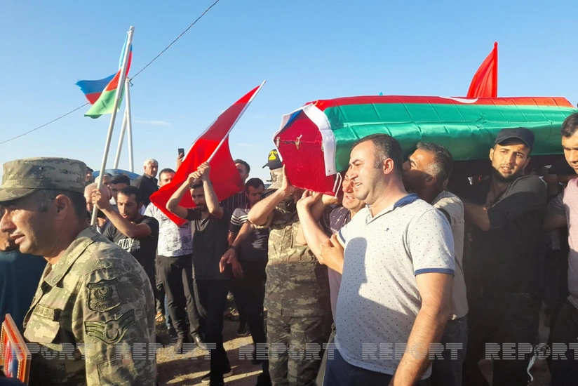 Şəhidin nəşi doğulduğu rayona gətirilib