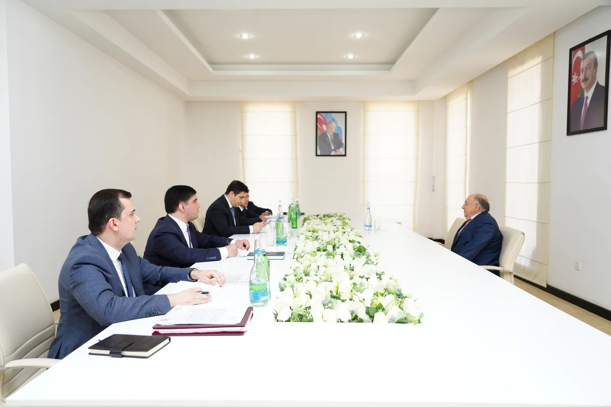 Ədliyyə naziri Fərid Əhmədov Qubada vətəndaşları qəbul edib