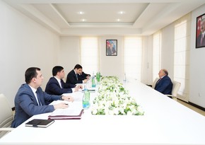 Ədliyyə naziri Fərid Əhmədov Qubada vətəndaşları qəbul edib
