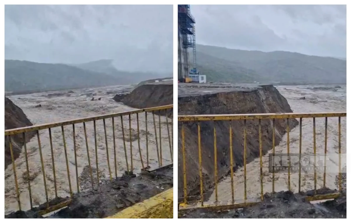В Агсу из-за непогоды погиб человек - ОБНОВЛЕНО