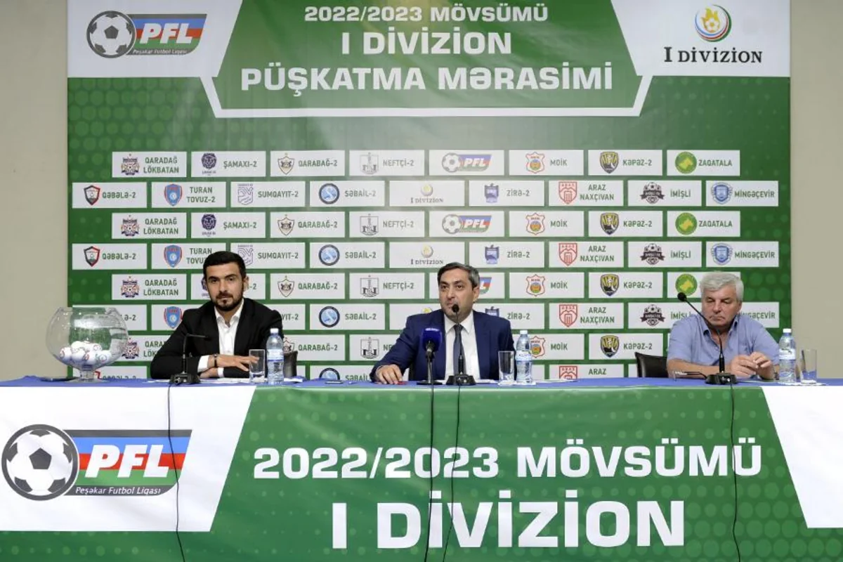 I Divizionda yeni mövsümün püşkü atılıb