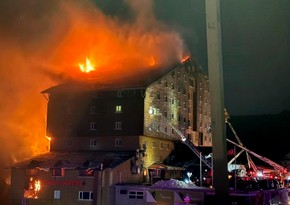 Kartalkayadakı hotel yanğını ilə bağlı ittiham olunan 13 nəfərə 1 998 il həbs cəzası istənilib