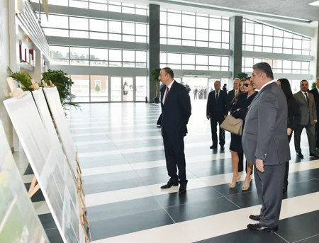 Prezident İlham Əliyev Bakı Atıcılıq Mərkəzinin açılışında iştirak edib