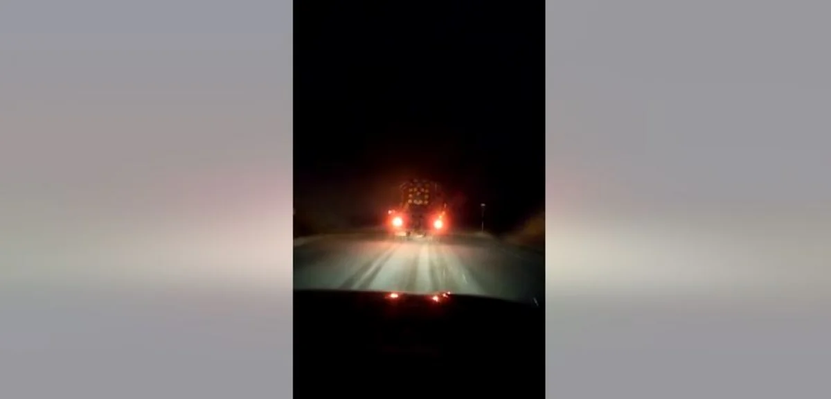 “Zəfər Yolu”nda gecə hərəkətin təhlükəsizliyi üçün tədbirlər davam etdirilib