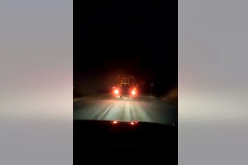 “Zəfər Yolu”nda gecə hərəkətin təhlükəsizliyi üçün tədbirlər davam etdirilib