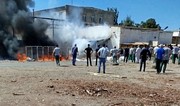 Sumqayıtda mebel fabrikinin süngər anbarı tamamilə yanıb