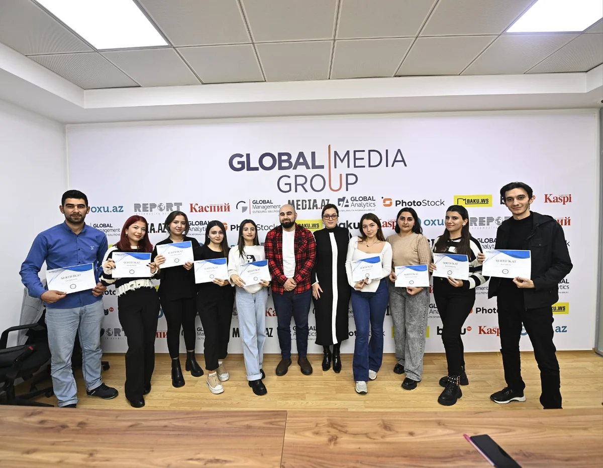 Media and social media marketing training organized by Media.Az and Global Management