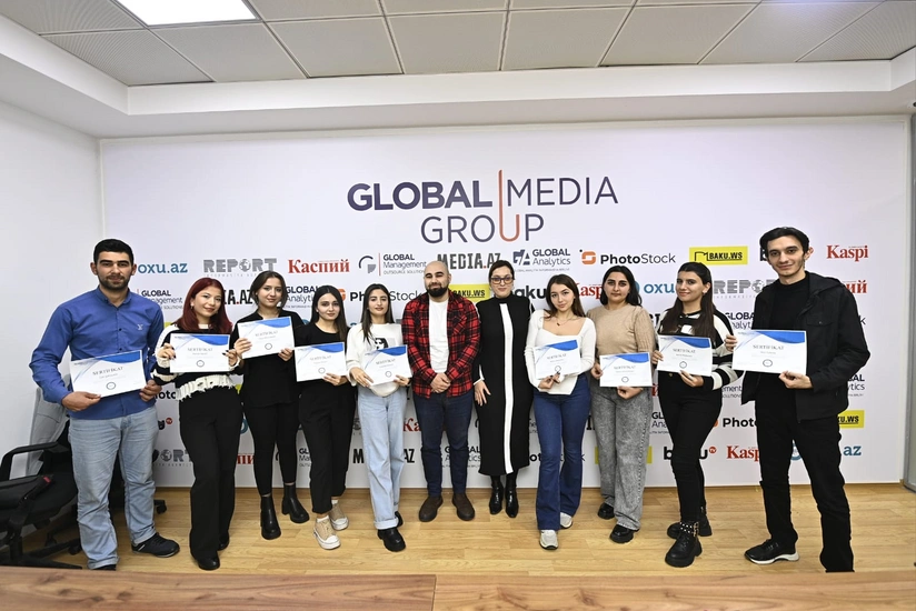 Media and social media marketing training organized by Media.Az and Global Management