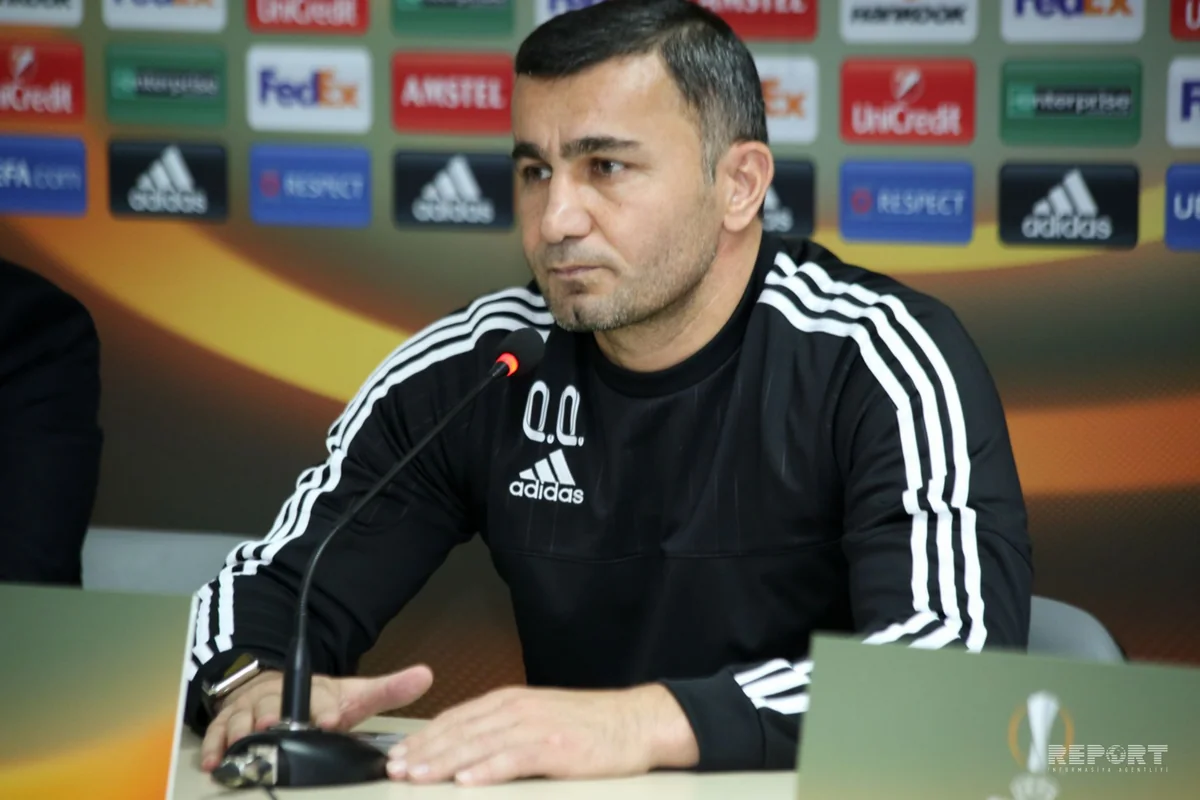 ​Qurban Qurbanov: Futbolçularımız bu görüşün məsuliyyətini dərk edir