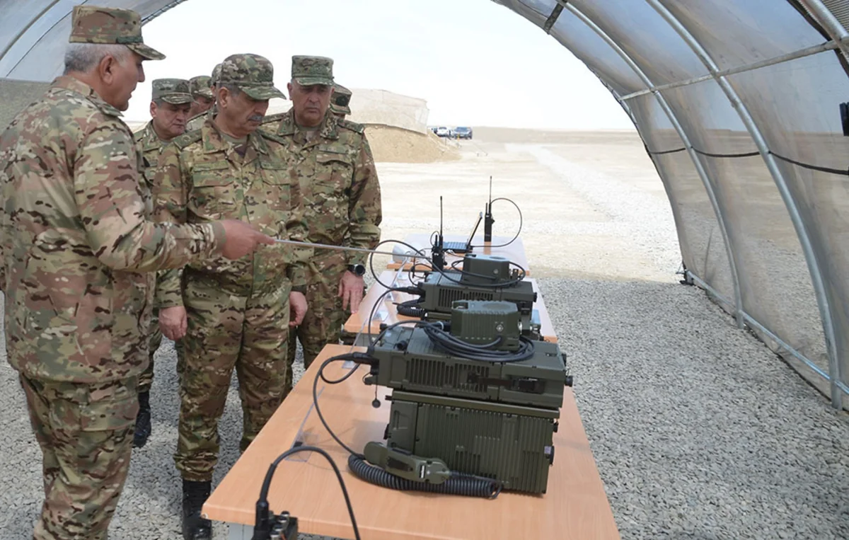Comprehensive training held with Azerbaijan Army's Signal units and subunits