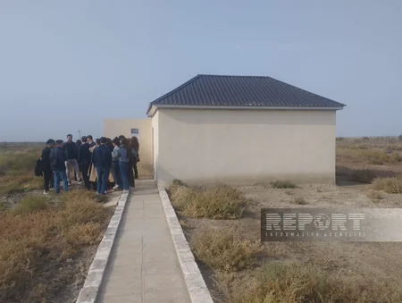 Şirvan Milli Parkında ceyranların müşahidə məntəqəsi istifadəyə verilib
