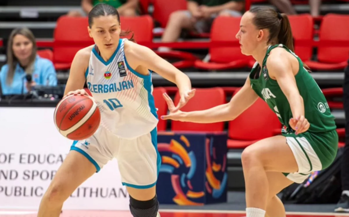 Avropa çempionatı: Azərbaycanın basketbolçu qızlardan ibarət millisi Litvaya məğlub olub
