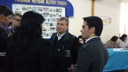 AŞPA-nın müşahidəçi missiyası Azərbaycanda keçirilən parlament seçkilərinin gedişini izləyir - FOTO