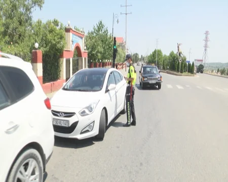 Qusarda karantin qaydalarını pozan sürücülər cəzalandırıldı