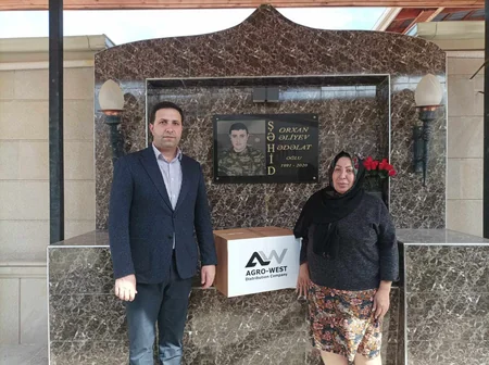 “Aqro-Vest DC” şəhid ailələrinə Novruz sovqatı paylayıb