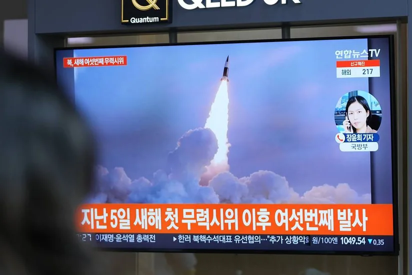 КНДР запустила ракету в сторону Японского моря