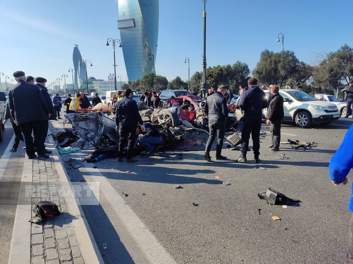 Bakıda yol qəzasında ölənlərin sayı 5-ə çatıb - SİYAHI - YENİLƏNİB-4