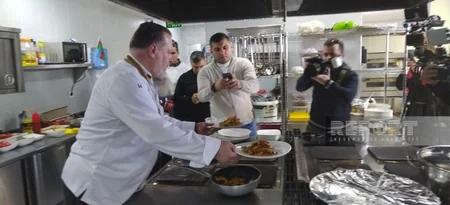 Worldchefs president cooks 'Shushali' dish with creative recipe