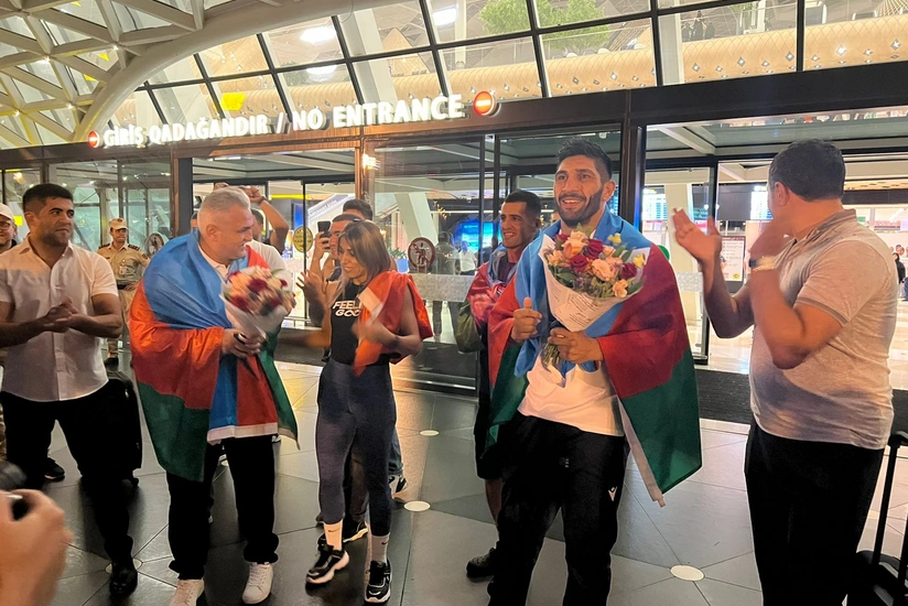 XI Ümumdünya Oyunlarının qalibi Bəhram Rəcəbzadə Vətənə dönüb